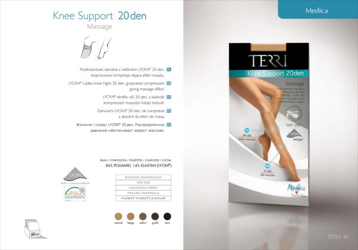 Terri Medica Kneesupport20 Den   Catalog | Pantyhose Library